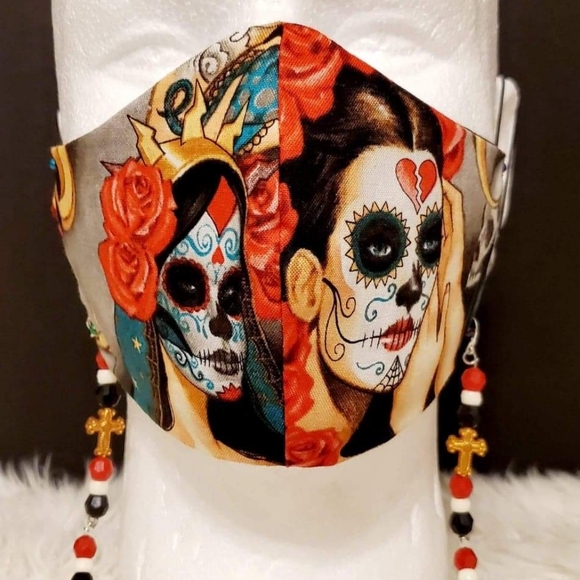 Other - SOLD OUT 3 for $21 Day of the dead Face Mask